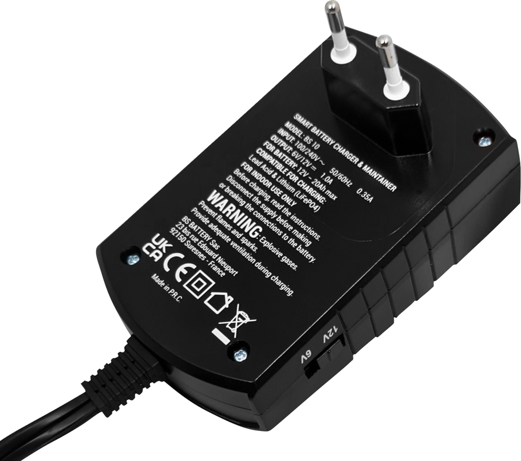 BS Battery BS10 Smart Battery Charger & Maintainer - 700571 — image 7