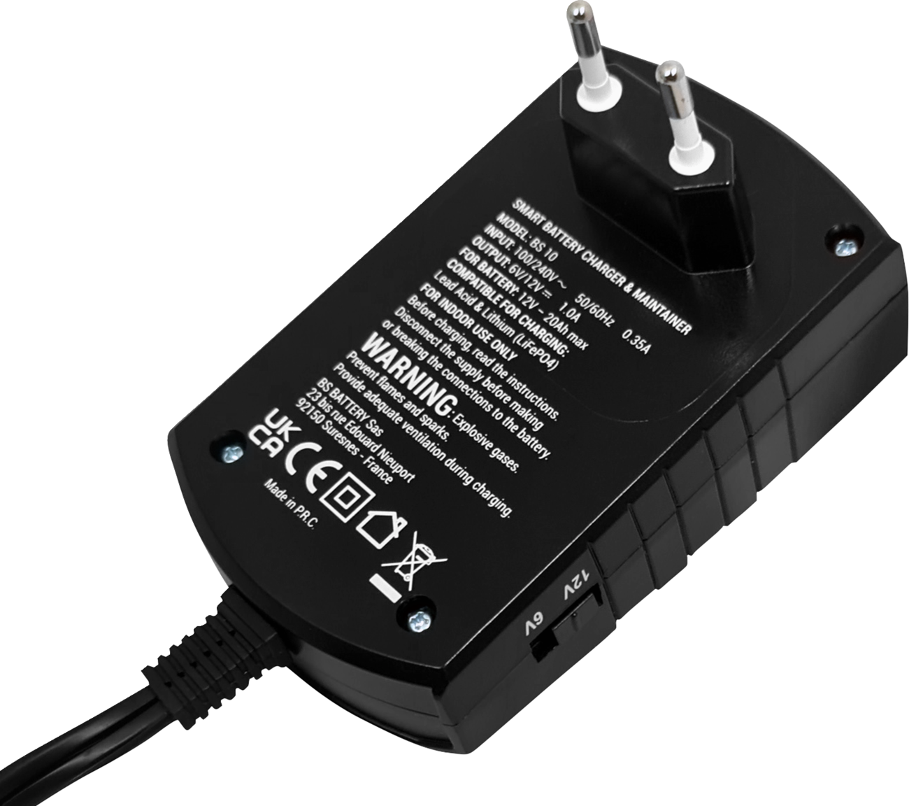 BS Battery BS10 Smart Battery Charger & Maintainer - 700571 — image 7