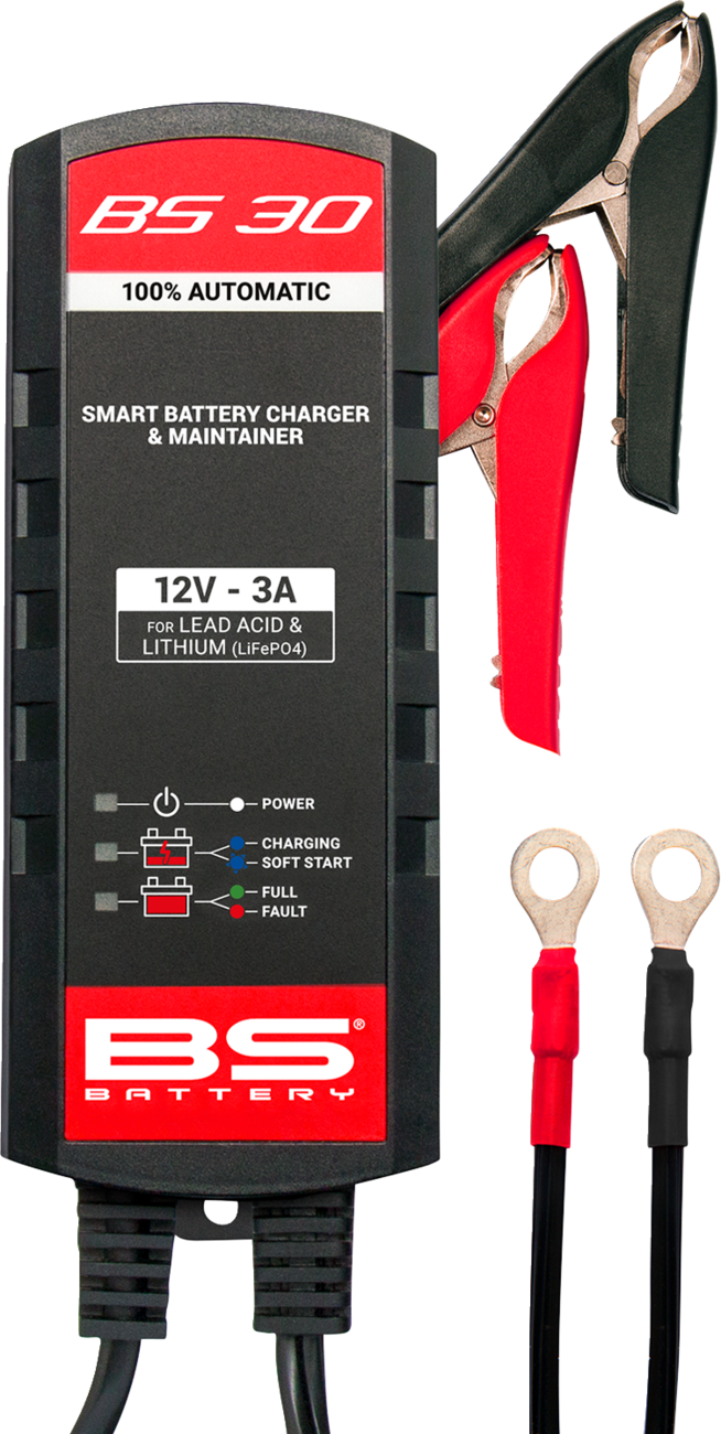 BS Battery BS30 Smart Battery Charger & Maintainer - 700572 — image 2