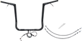FAT BAGGERS INC. EZ Install Wired 1-1/4" Flat Top Handlebar Kit - 16" - Black 701216-B — image 1