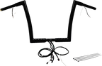 FAT BAGGERS INC. EZ Install Wired 1-1/4" Flat Top Handlebar Kit - 12" - Black 701912-B — image 1