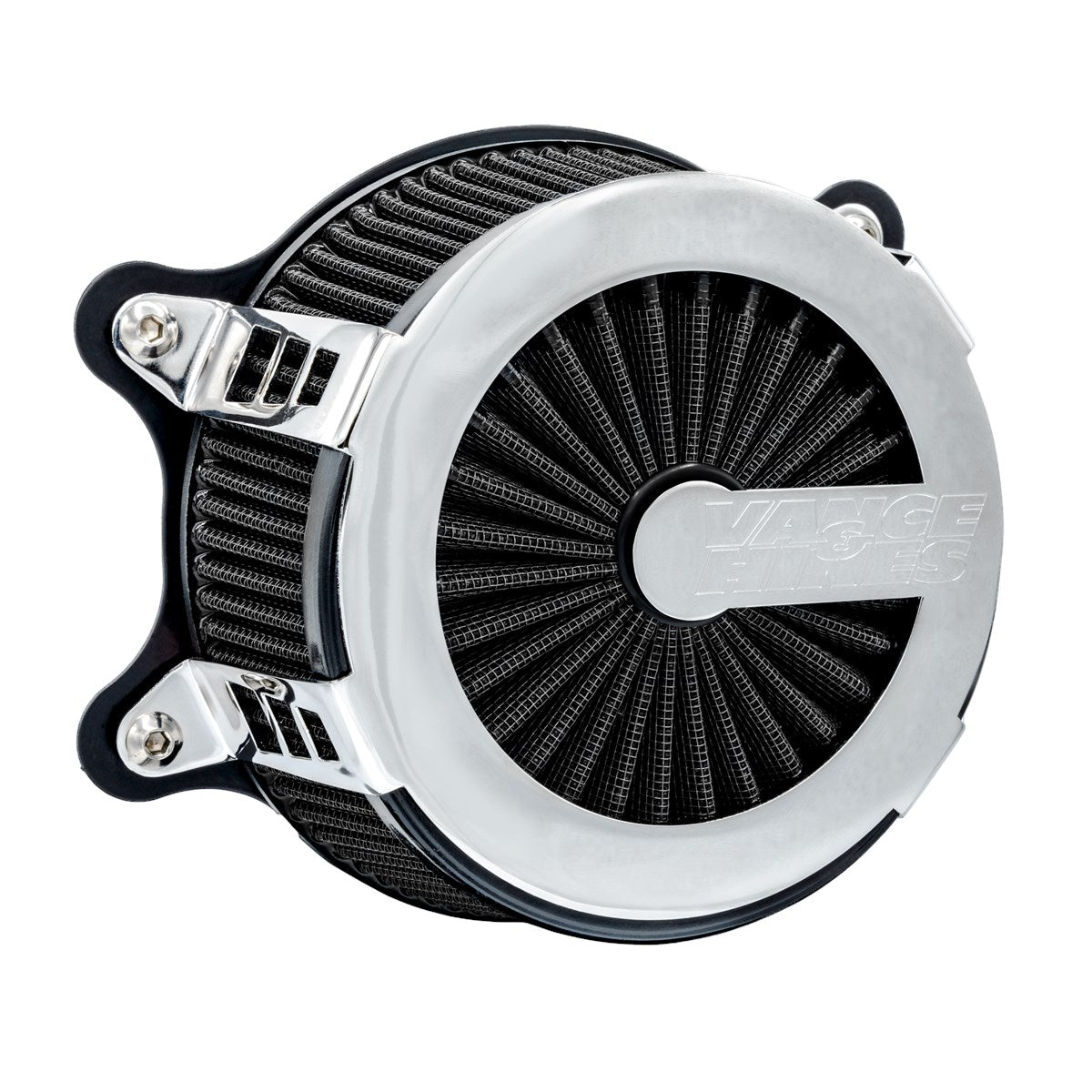 Vance & Hines VO2 Cage Fighter – Chrome – 70359 — manufacturer image 1
