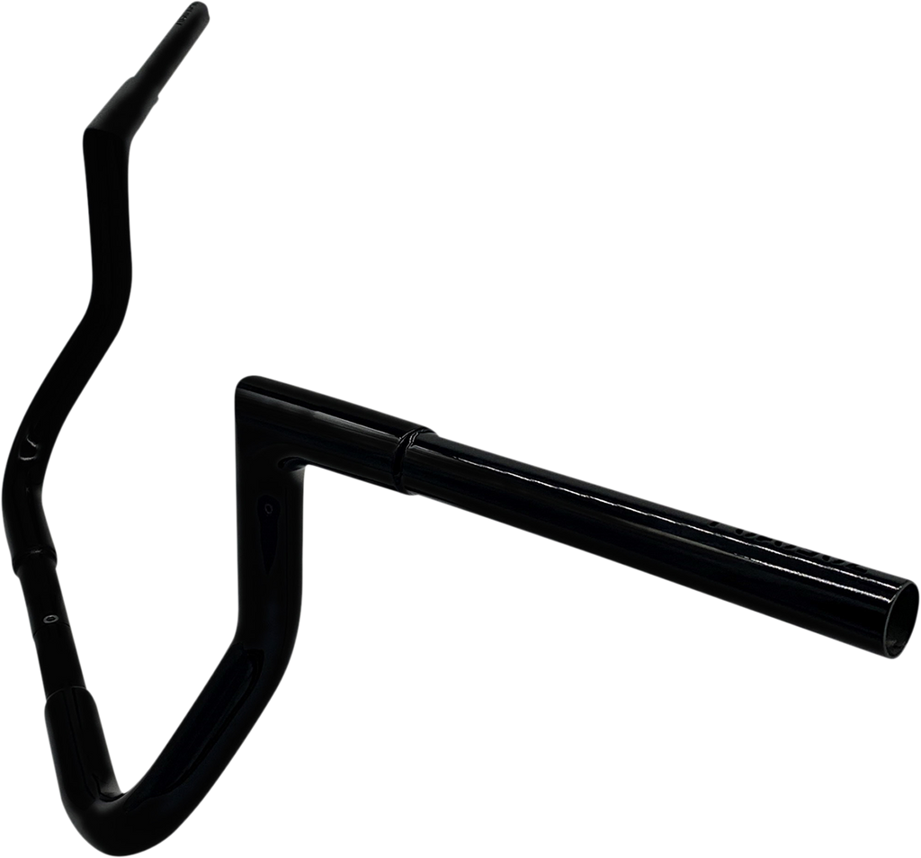 FAT BAGGERS INC. 1-1/4" EZ Install Flat Top Handlebar - 10" - Black 705010-B — image 2