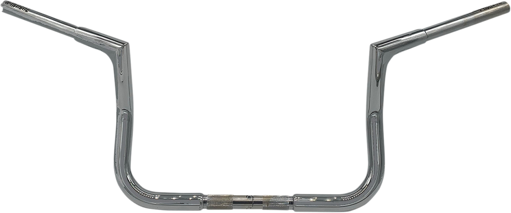 FAT BAGGERS INC. 1-1/4" EZ Install Flat Top Handlebar - 10" - Chrome 705010 — image 1