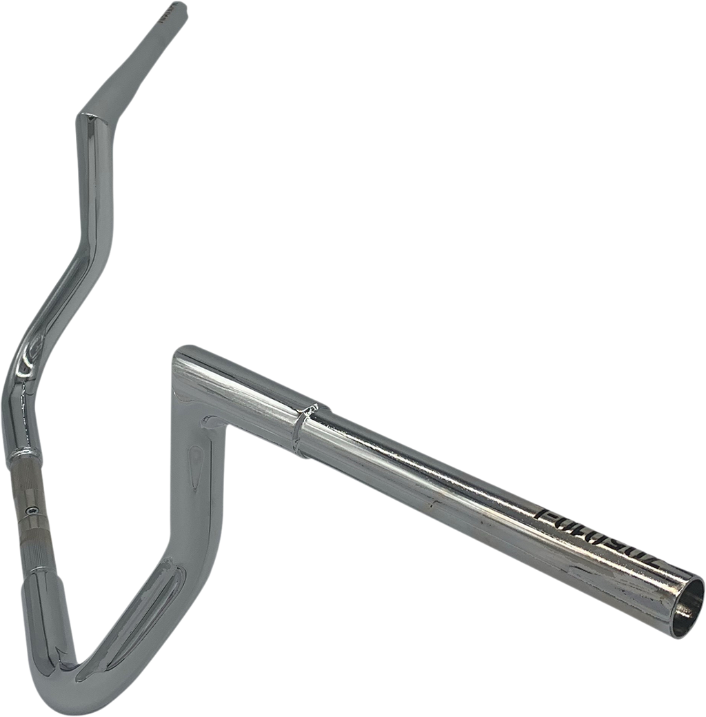FAT BAGGERS INC. 1-1/4" EZ Install Flat Top Handlebar - 10" - Chrome 705010 — image 2