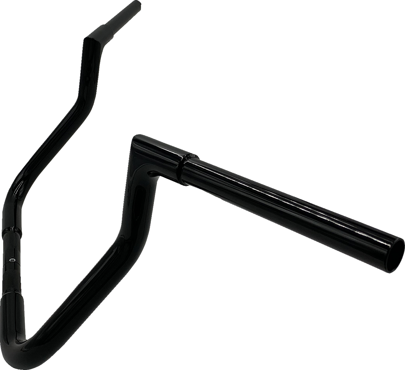 FAT BAGGERS INC. 1-1/4" EZ Install Flat Top Handlebar - Reduced Reach - 11" - Black 705011-B — image 2