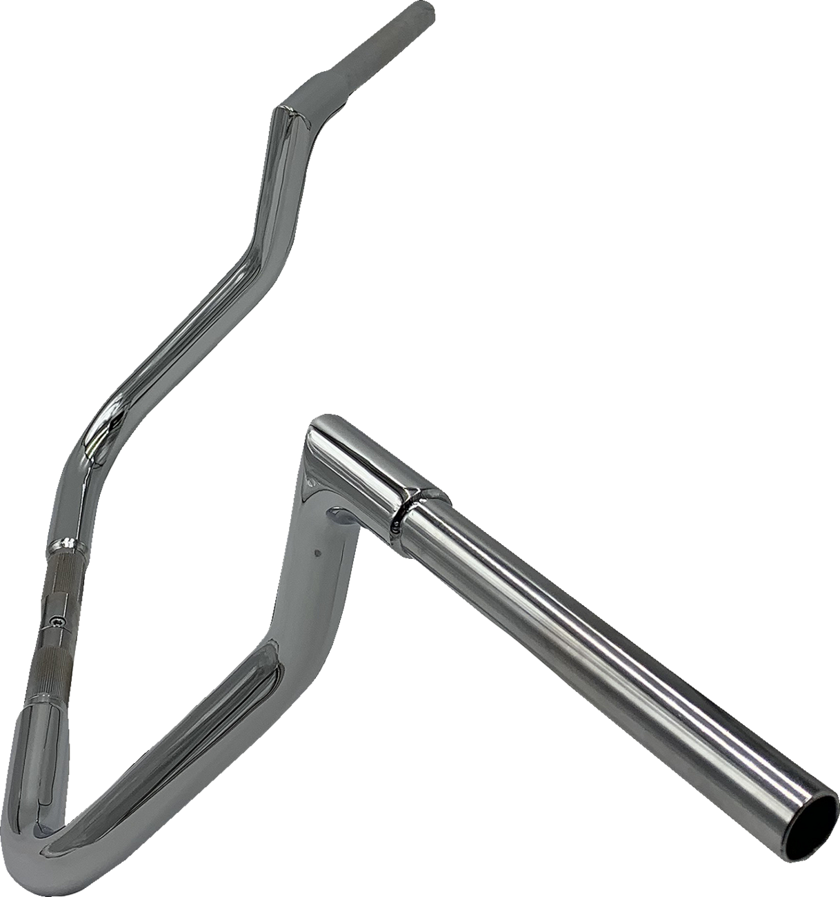 FAT BAGGERS INC. 1-1/4" EZ Install Flat Top Handlebar - Reduced Reach - 11" - Chrome 705011 — image 2
