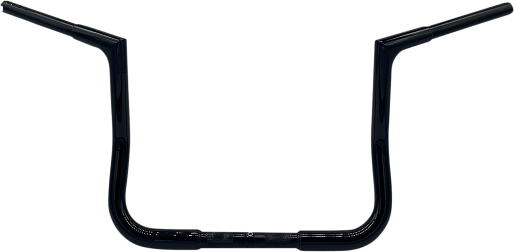 FAT BAGGERS INC. 1-1/4" EZ Install Flat Top Handlebar - 12" - Black 705012-B — image 1