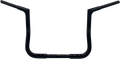 FAT BAGGERS INC. 1-1/4" EZ Install Flat Top Handlebar - 12" - Black 705012-B — image 1