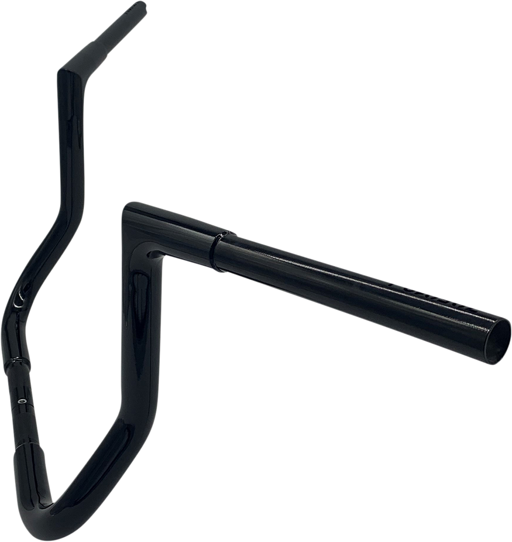 FAT BAGGERS INC. 1-1/4" EZ Install Flat Top Handlebar - 12" - Black 705012-B — image 3