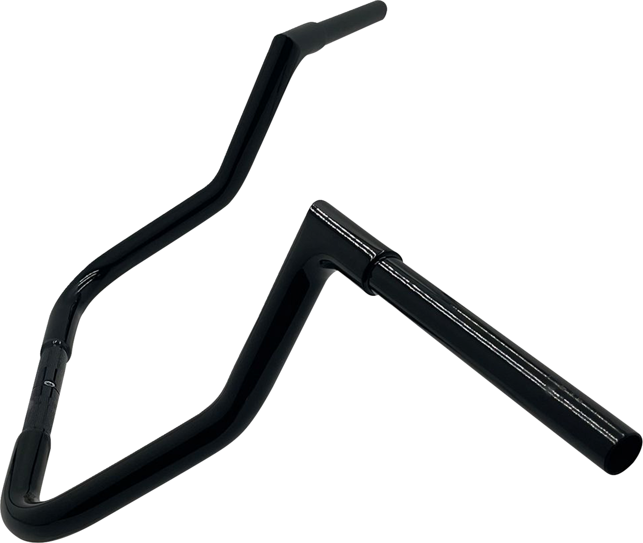 FAT BAGGERS INC. 1-1/4" EZ Install Flat Top Handlebar - Reduced Reach - 13" - Black 705013-B — image 2