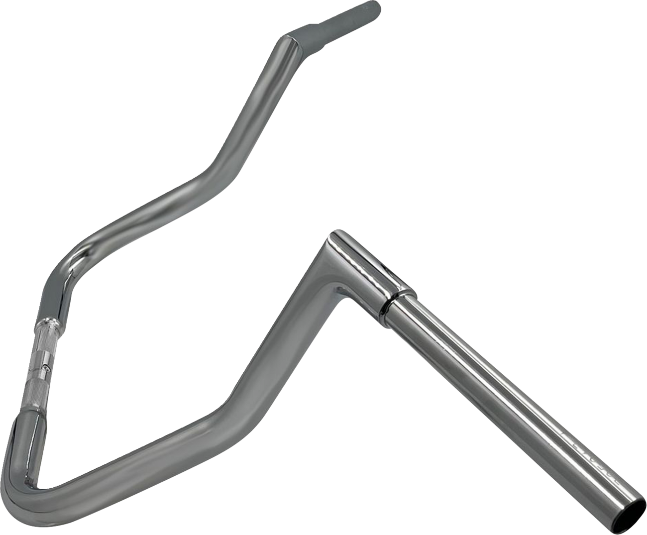 FAT BAGGERS INC. 1-1/4" EZ Install Flat Top Handlebar - Reduced Reach - 13" - Chrome 705013 — image 2
