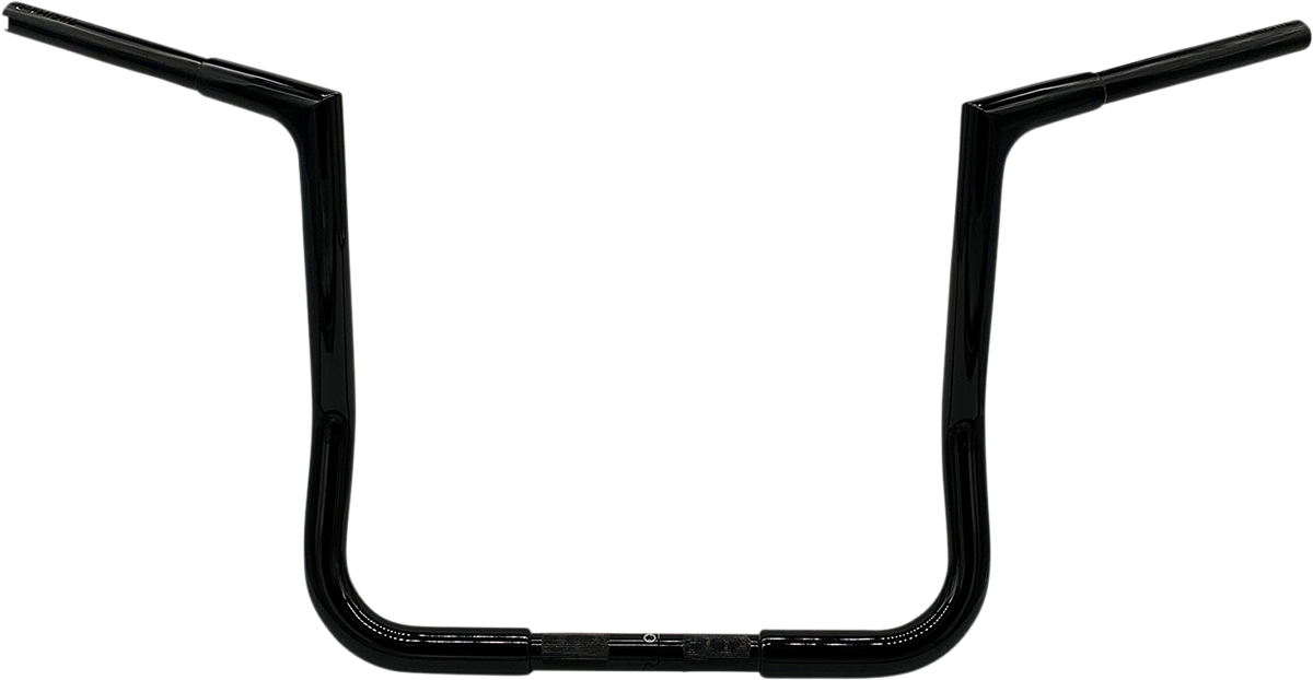 FAT BAGGERS INC. 1-1/4" EZ Install Flat Top Handlebar - 14" - Black 705014-B — image 3