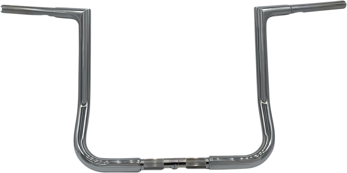 FAT BAGGERS INC. 1-1/4" EZ Install Flat Top Handlebar - 14" - Chrome 705014 — image 1