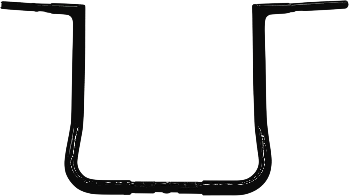 FAT BAGGERS INC. 1-1/4" EZ Install Flat Top Handlebar - 16" - Black 705016-B — image 1