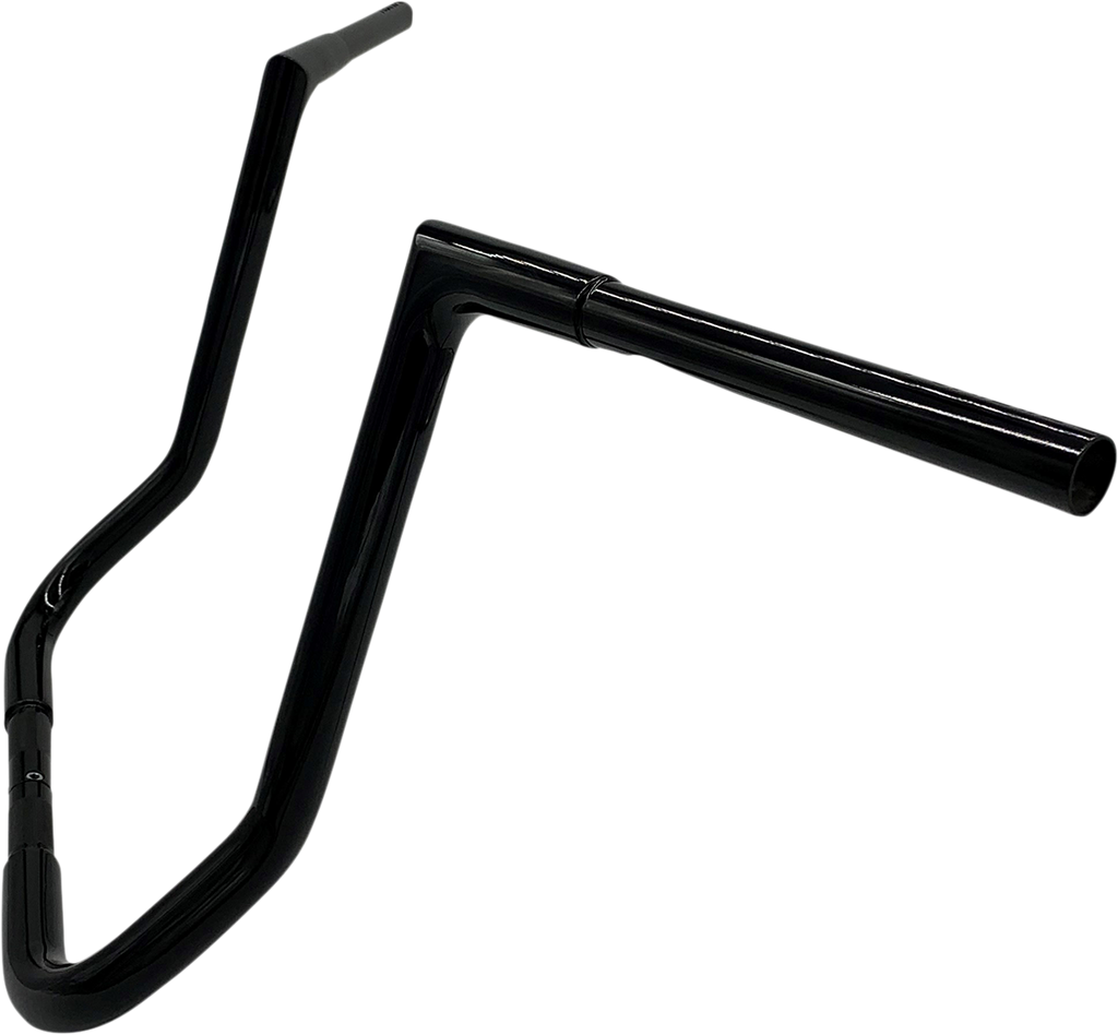 FAT BAGGERS INC. 1-1/4" EZ Install Flat Top Handlebar - 16" - Black 705016-B — image 2