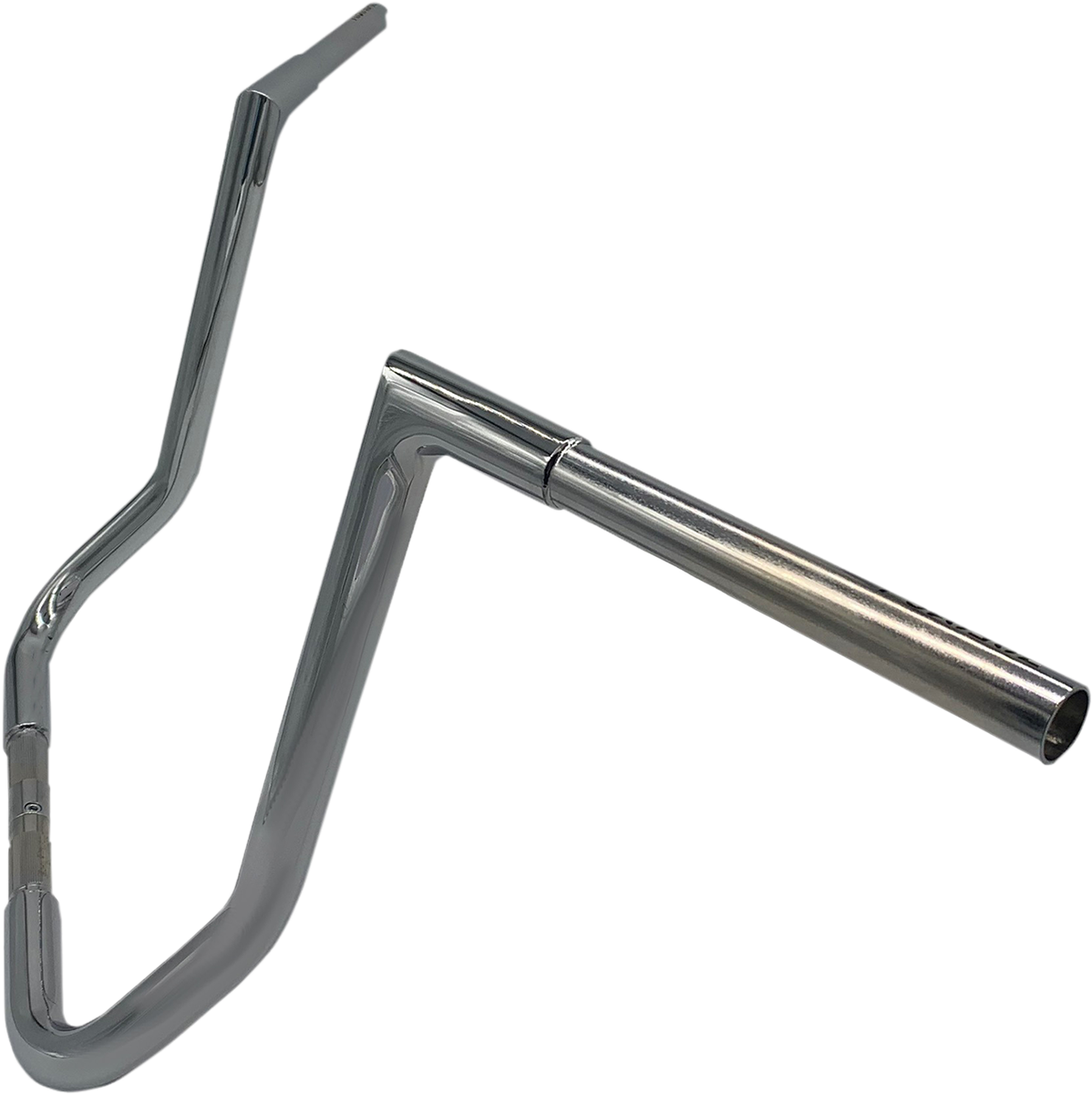 FAT BAGGERS INC. 1-1/4" EZ Install Flat Top Handlebar - 16" - Chrome 705016 — image 2