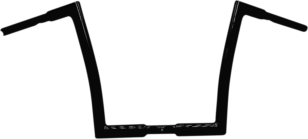 FAT BAGGERS INC. 1-1/4" EZ Install Flat Top Handlebar - 12" - Black 706012-B — image 1