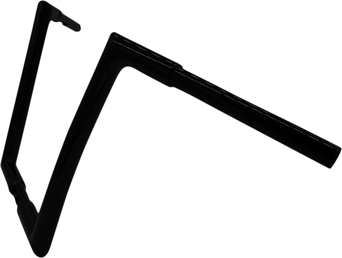 FAT BAGGERS INC. 1-1/4" EZ Install Flat Top Handlebar - 12" - Black 706012-B — image 2