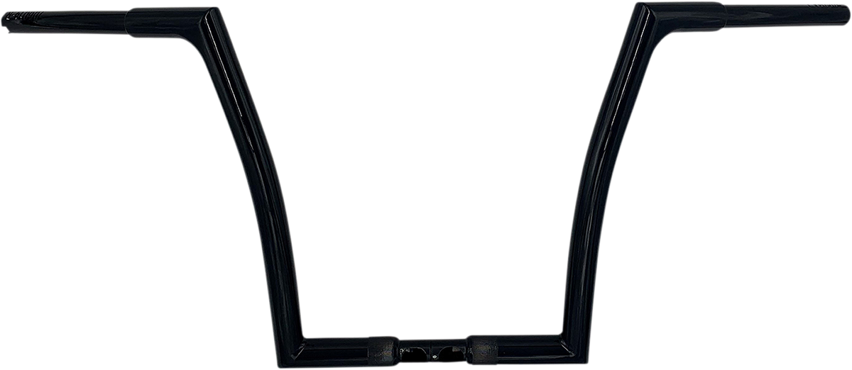 FAT BAGGERS INC. 1-1/4" EZ Install Flat Top Handlebar - 14" - Black 706014-B — image 1
