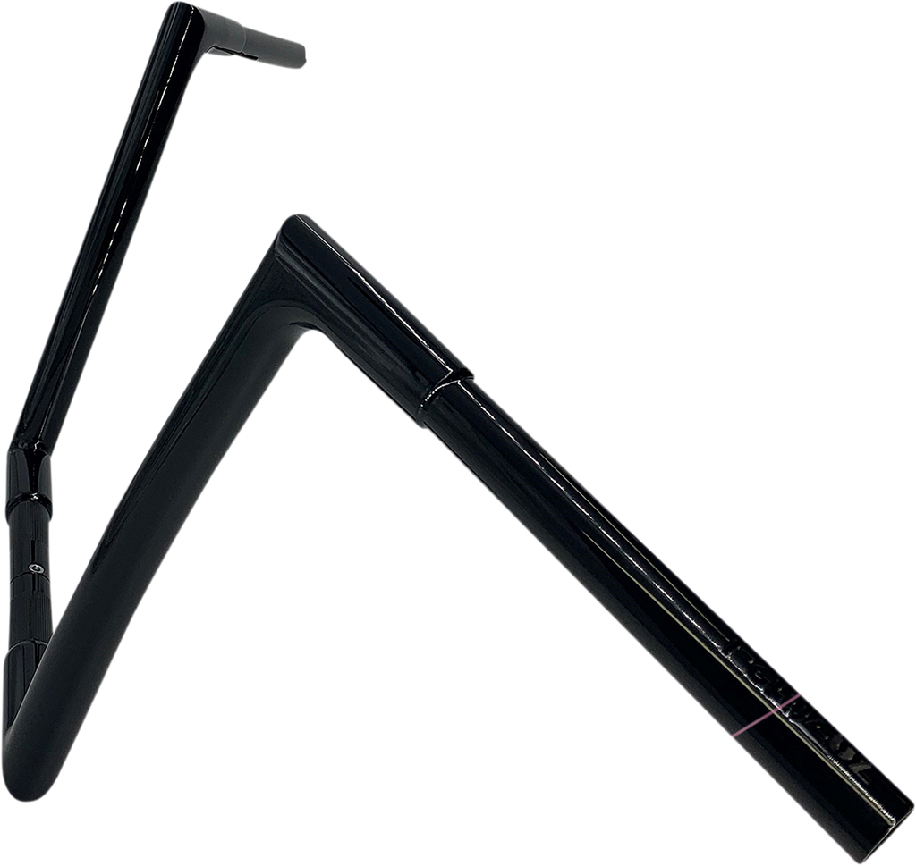 FAT BAGGERS INC. 1-1/4" EZ Install Flat Top Handlebar - 14" - Black 706014-B — image 2
