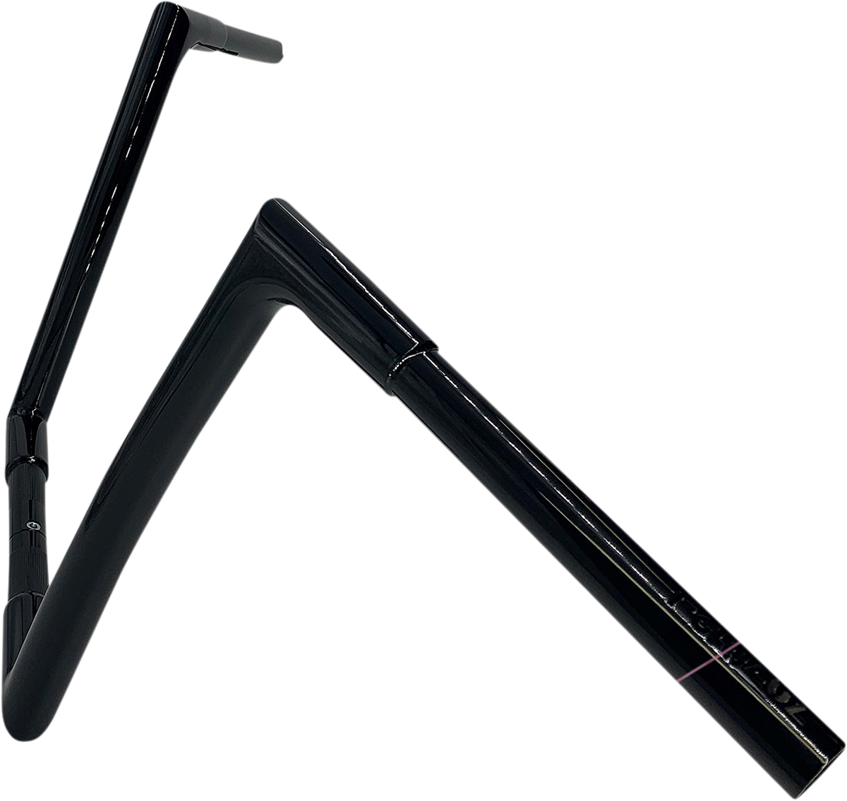 FAT BAGGERS INC. 1-1/4" EZ Install Flat Top Handlebar - 14" - Black 706014-B — image 2