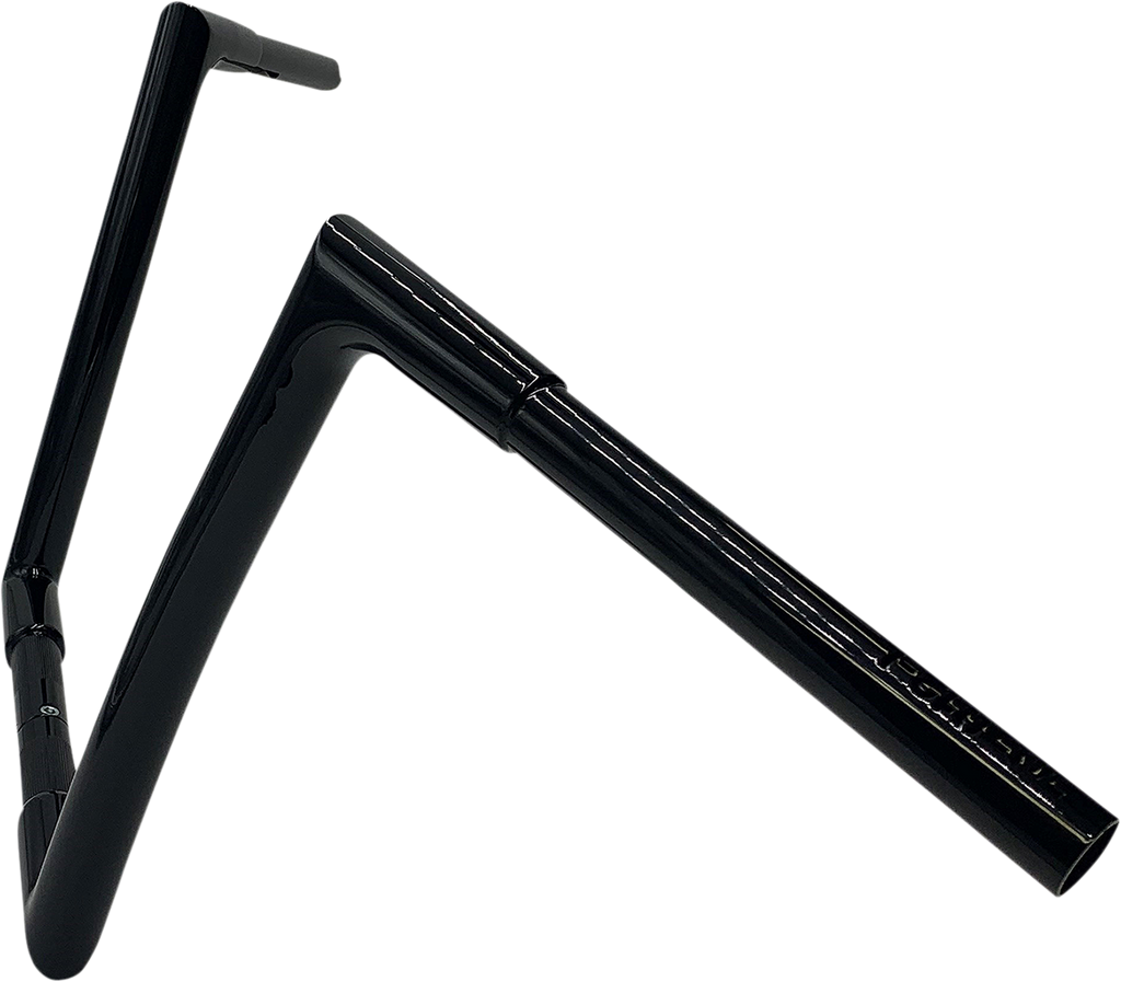 FAT BAGGERS INC. 1-1/4" EZ Install Flat Top Handlebar - 12" - Black 707012-B — image 2