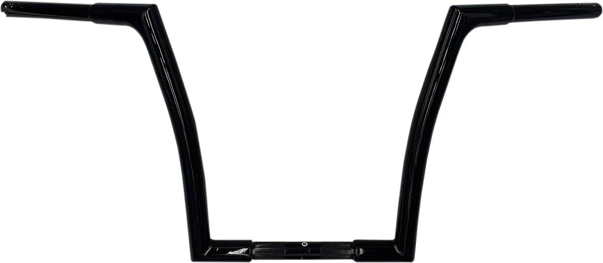 FAT BAGGERS INC. 1-1/4" EZ Install Flat Top Handlebar - 14" - Black 707014-B — image 1