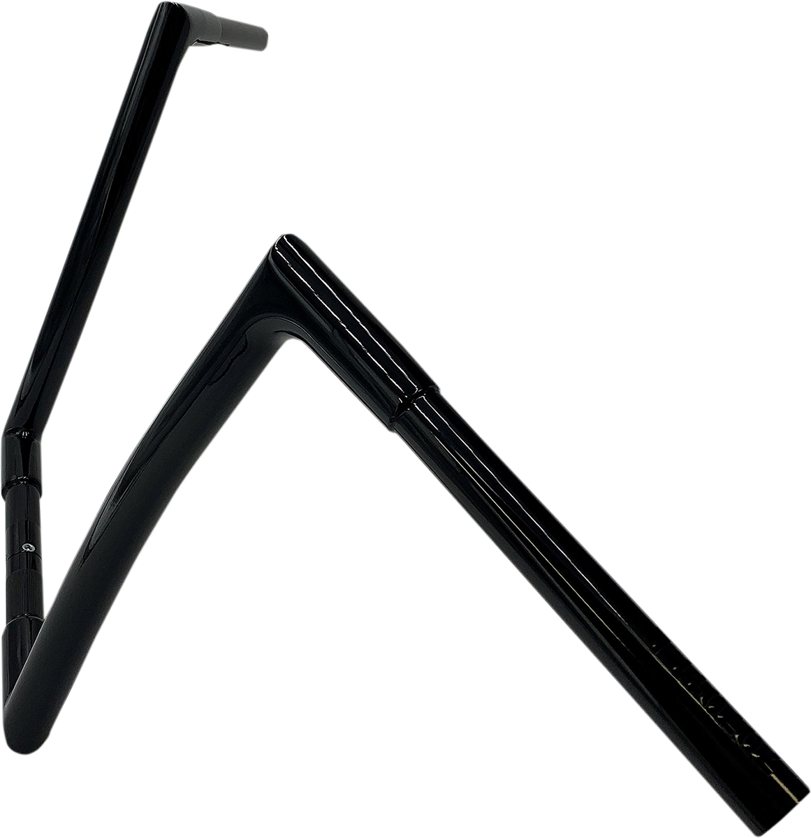 FAT BAGGERS INC. 1-1/4" EZ Install Flat Top Handlebar - 14" - Black 707014-B — image 2