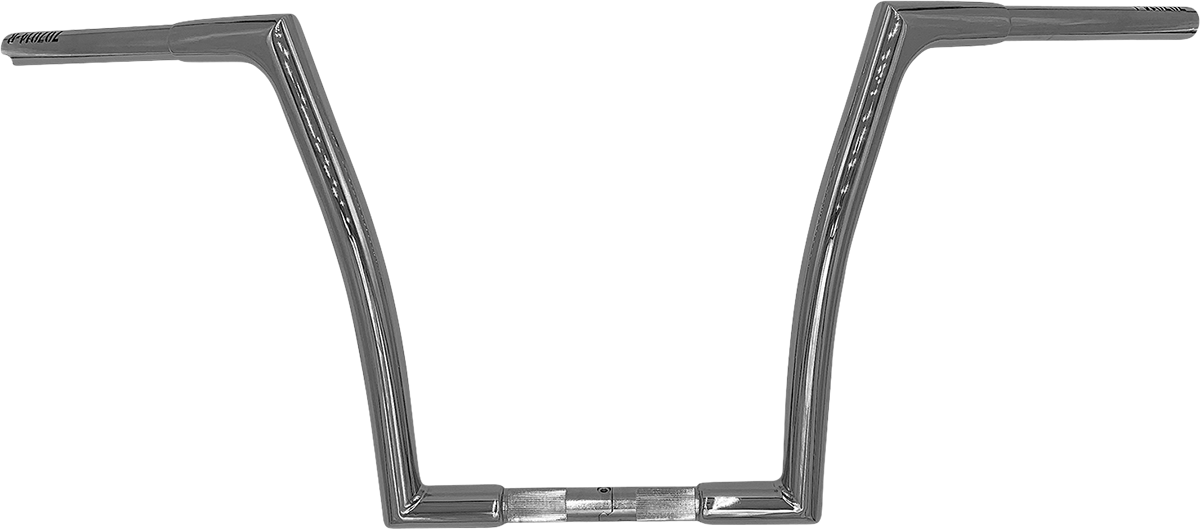 FAT BAGGERS INC. 1-1/4" EZ Install Flat Top Handlebar - 14" - Chrome 707014 — image 1