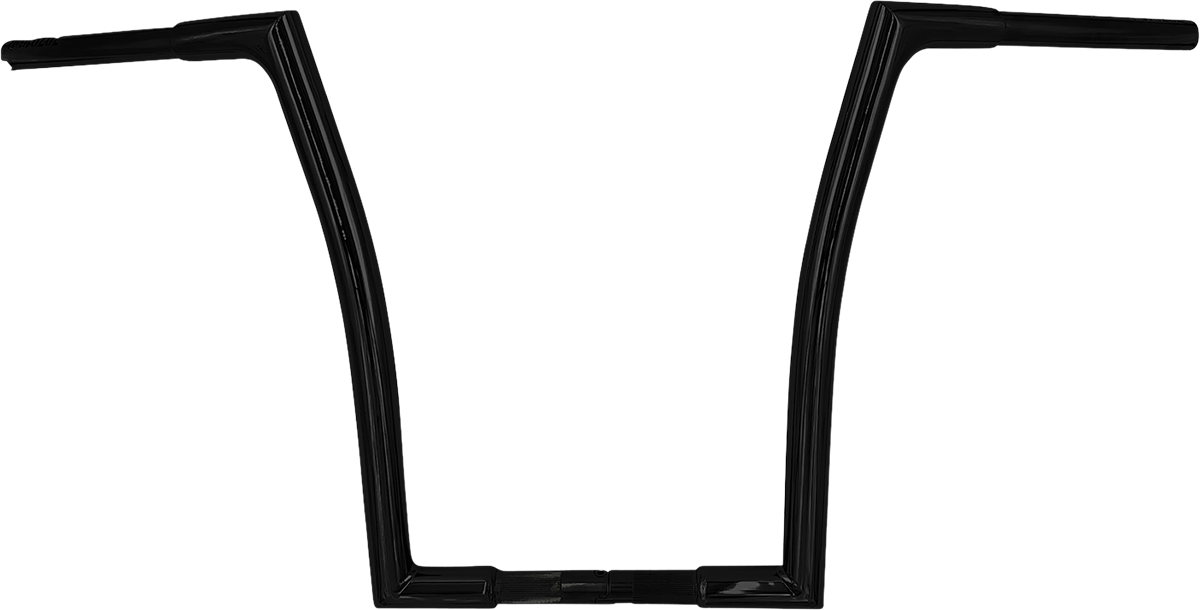 FAT BAGGERS INC. 1-1/4" EZ Install Flat Top Handlebar - 16" - Black 707016-B — image 1