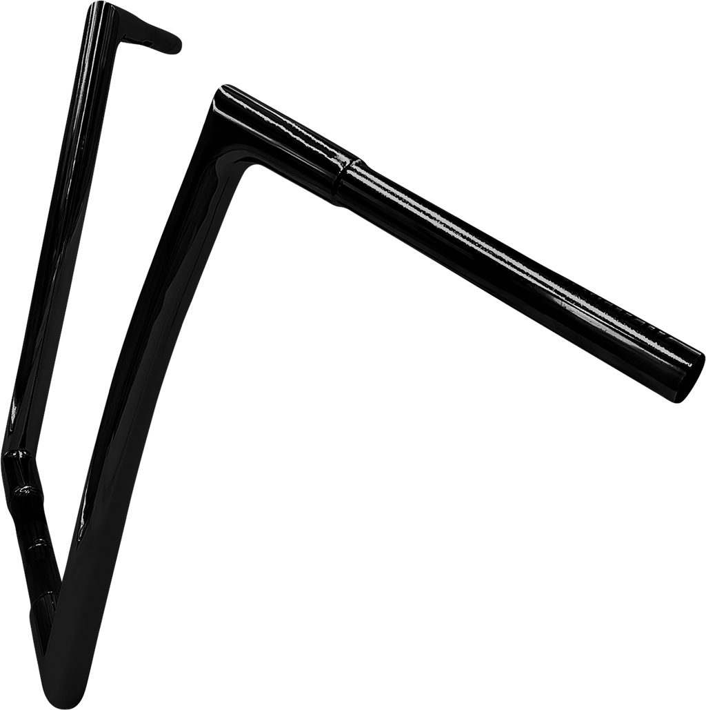 FAT BAGGERS INC. 1-1/4" EZ Install Flat Top Handlebar - 16" - Black 707016-B — image 2