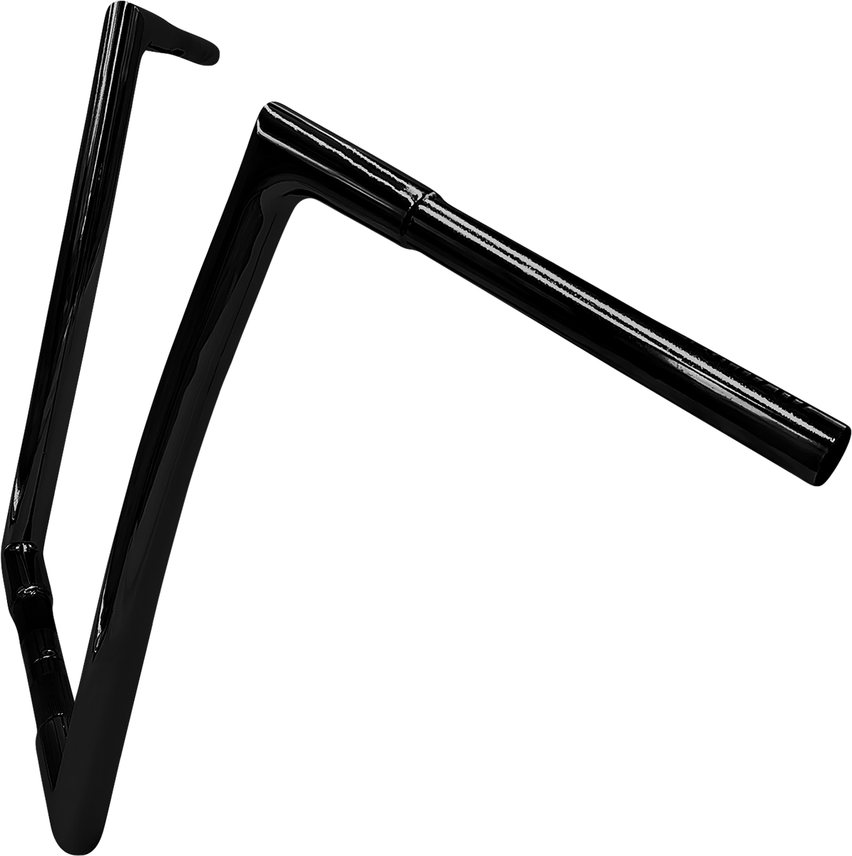 FAT BAGGERS INC. 1-1/4" EZ Install Flat Top Handlebar - 16" - Black 707016-B — image 2