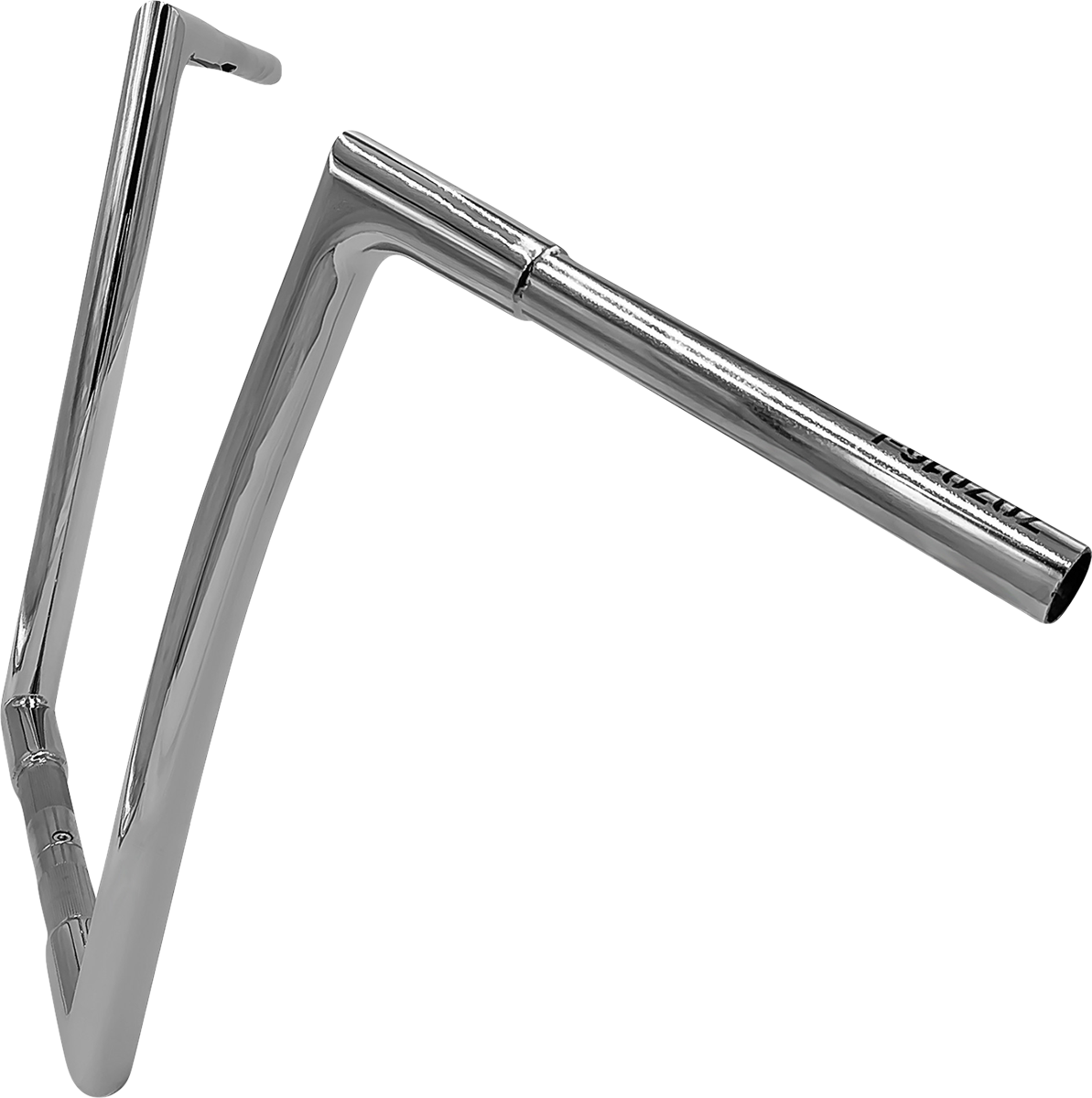 FAT BAGGERS INC. 1-1/4" EZ Install Flat Top Handlebar - 16" - Chrome 707016 — image 2