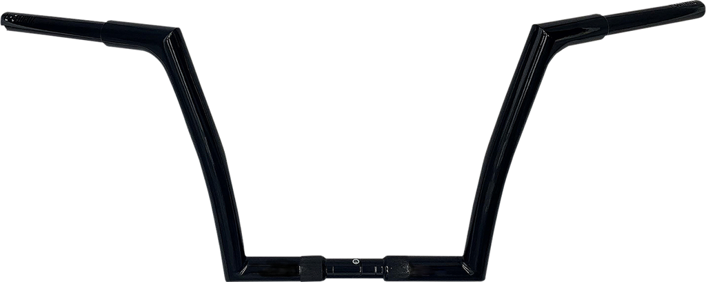 FAT BAGGERS INC. 1-1/4" EZ Install Flat Top Handlebar - 12" - Black 708012-B — image 1