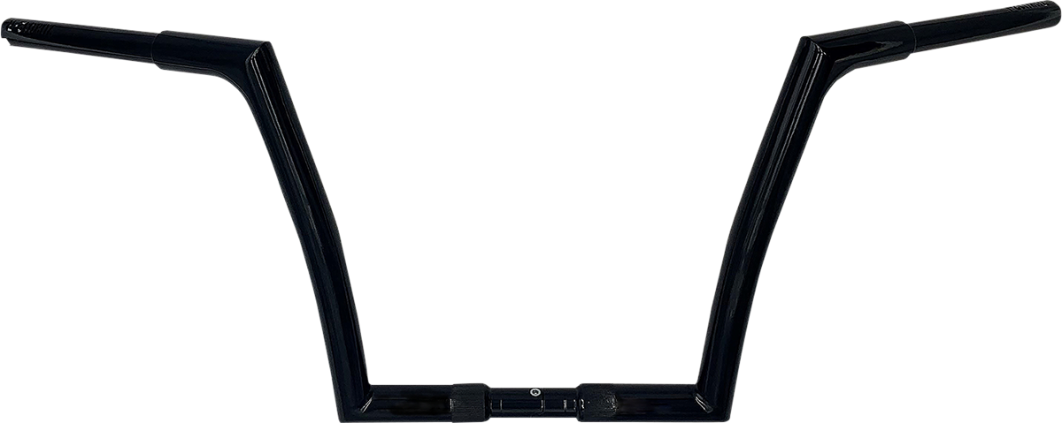 FAT BAGGERS INC. 1-1/4" EZ Install Flat Top Handlebar - 12" - Black 708012-B — image 1
