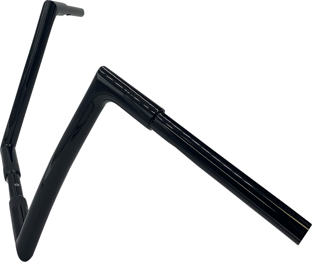 FAT BAGGERS INC. 1-1/4" EZ Install Flat Top Handlebar - 12" - Black 708012-B — image 2