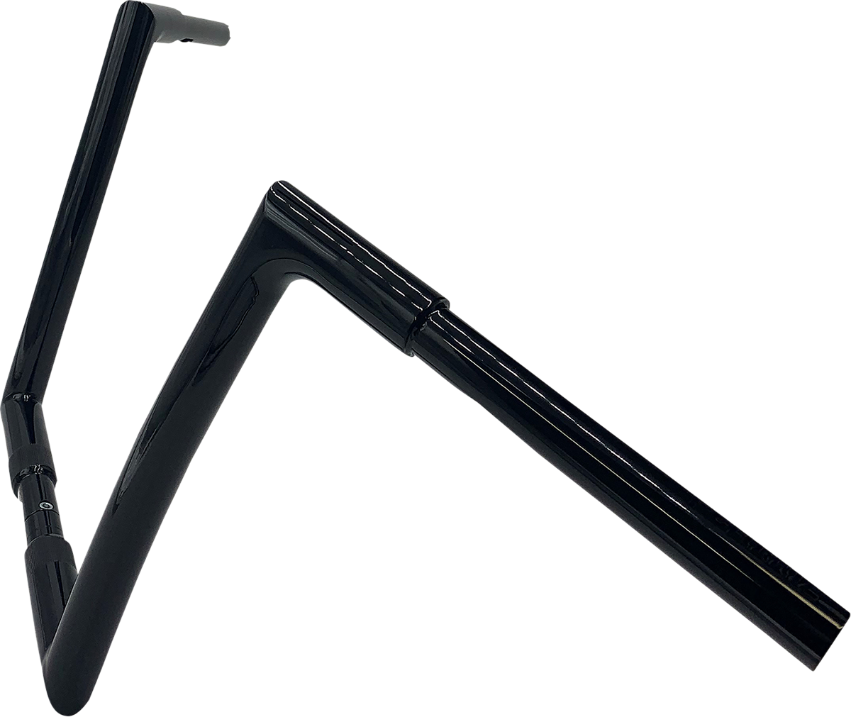 FAT BAGGERS INC. 1-1/4" EZ Install Flat Top Handlebar - 12" - Black 708012-B — image 2