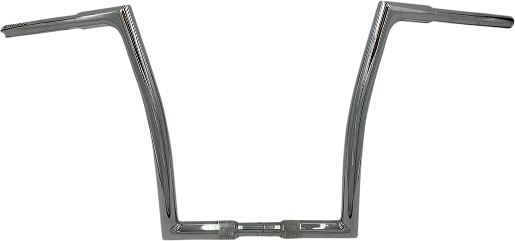 FAT BAGGERS INC. 1-1/4" EZ Install Flat Top Handlebar - 14" - Chrome 708014 — image 1