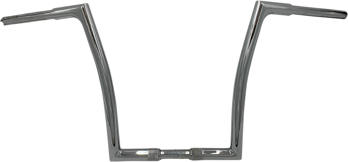FAT BAGGERS INC. 1-1/4" EZ Install Flat Top Handlebar - 14" - Chrome 708014 — image 1