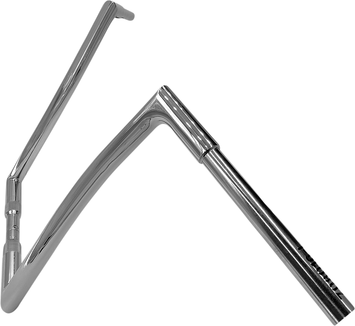 FAT BAGGERS INC. 1-1/4" EZ Install Flat Top Handlebar - 16" - Chrome 708016 — image 1
