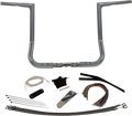 FAT BAGGERS INC. 1-1/4" EZ Install Flat Top Handlebar Kit - 14" - Chrome 709114 — image 1