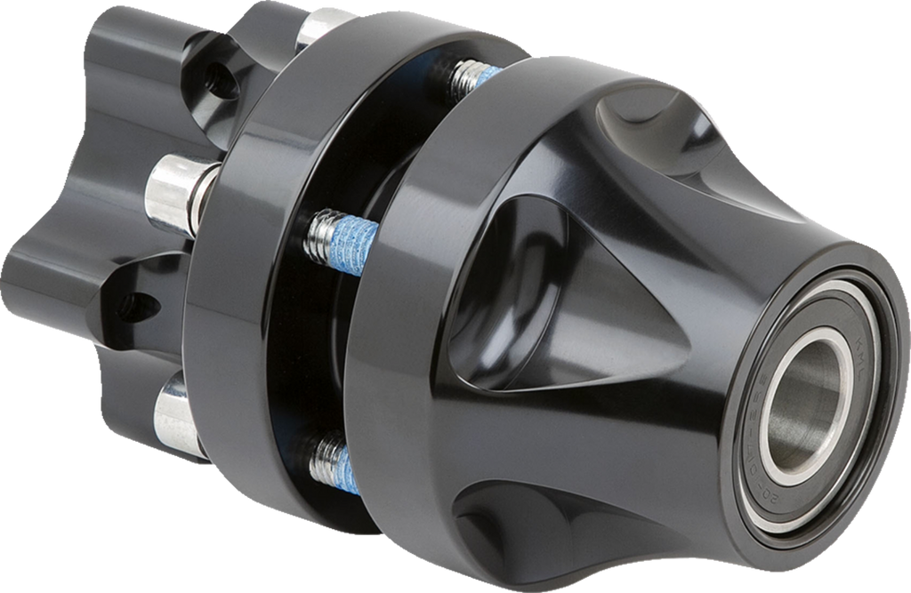 ARLEN NESS Hub - Cartridge - Front/Single Disc - Black - Softail Standard/Street Bob 71-648 — image 1