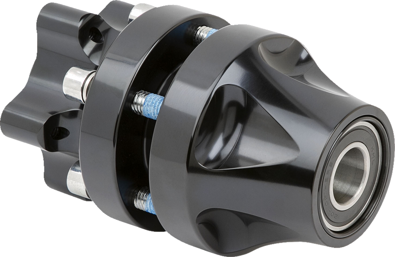ARLEN NESS Hub - Cartridge - Front/Single Disc - Black - Softail Standard/Street Bob 71-648 — image 1