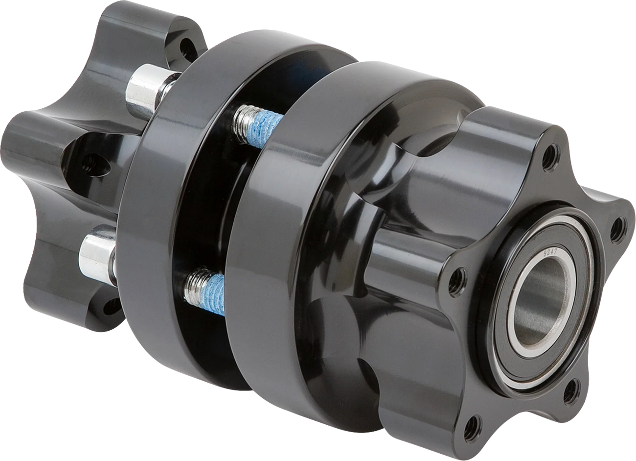 ARLEN NESS Hub - Cartridge - Front/Dual Disc - Black - Softail Low Rider S/ST/El Diablo 71-652 — image 1