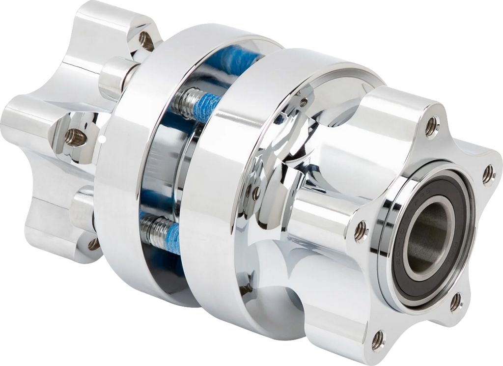 ARLEN NESS Front Hub - Cartridge - Chrome - Kit - Softail Low Rider S/ST/El Diablo 71-653 — image 1