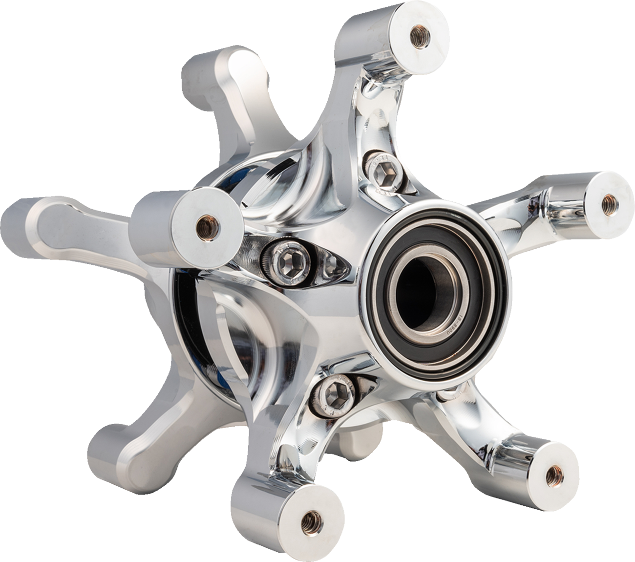ARLEN NESS Spider Hub - Dual Disc - Front - Chrome 71-661 — image 1
