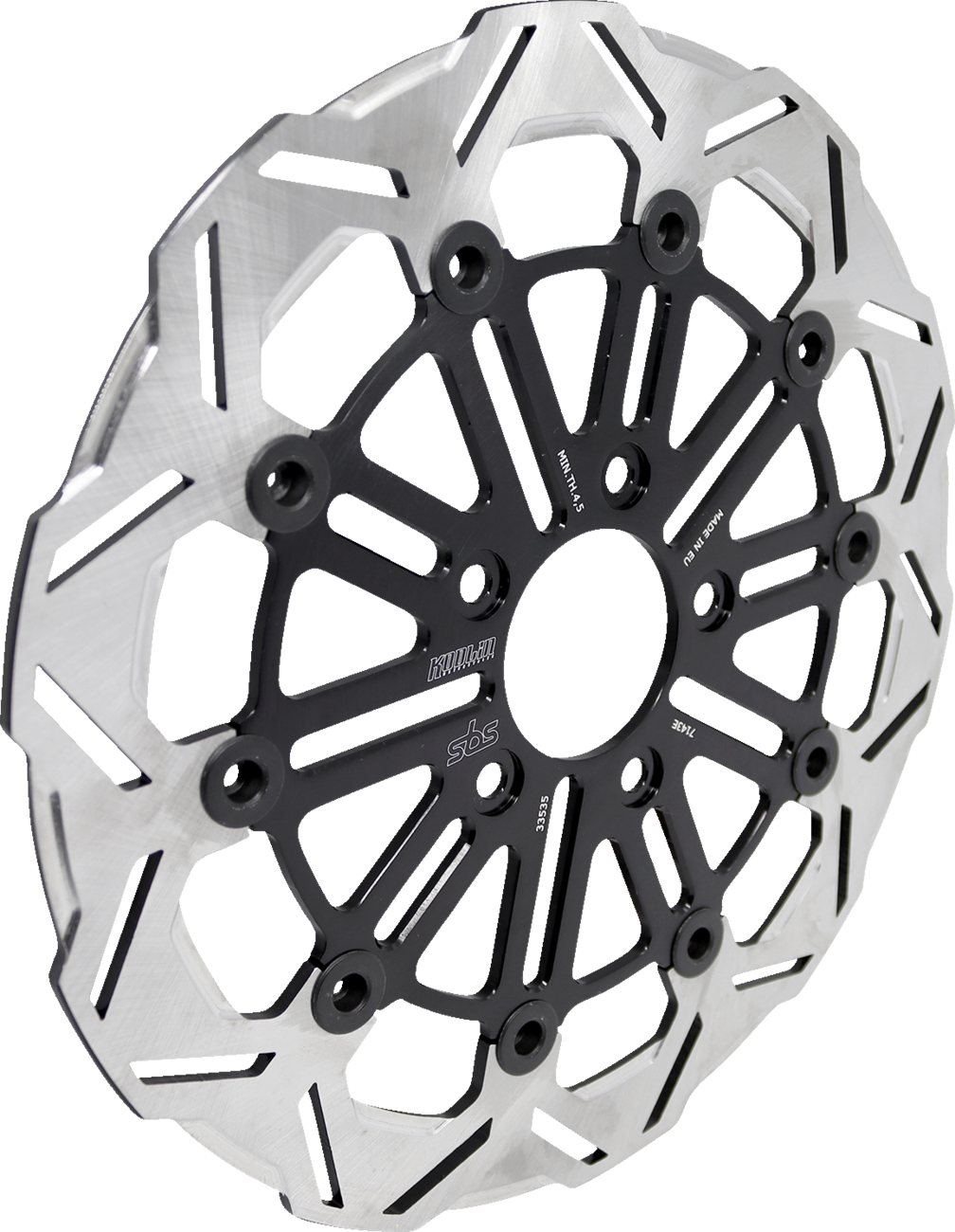 SBS Design "E" 10-Spoke Floating Brake Rotor 7143E — image 2