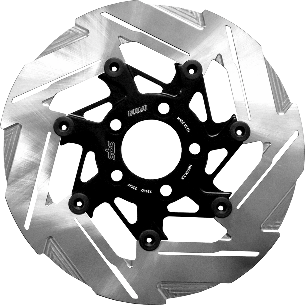 SBS Design "D" Slasher 7-Spoke Brake Rotor 7145D — image 1
