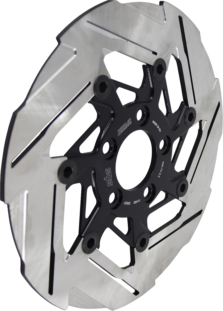SBS Design "D" Slasher 7-Spoke Brake Rotor 7145D — image 2